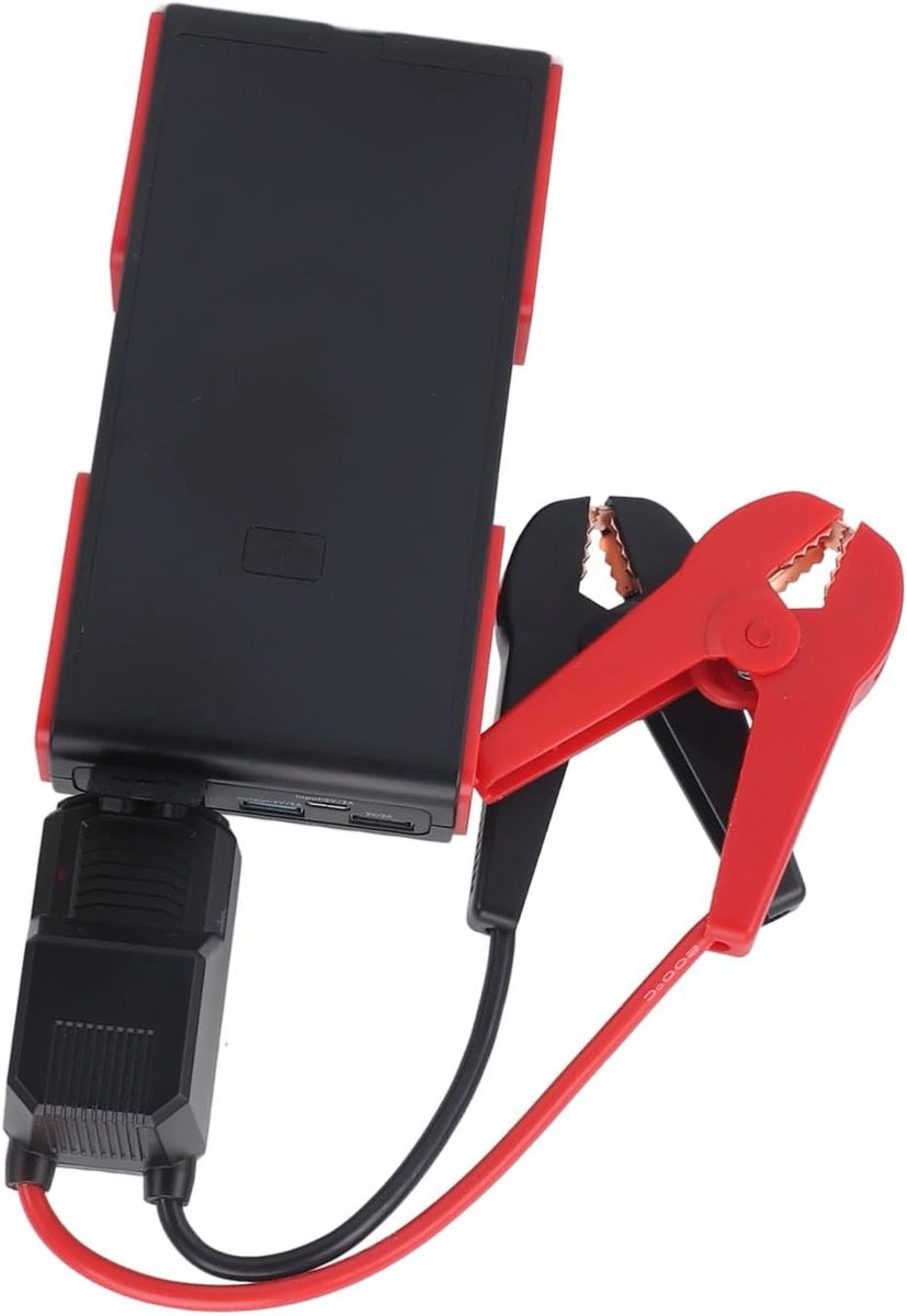 Auto Jump Starter - Noodstroomvoorziening Voertuig - Auto Starten - Compact Draagbaar - 99800mAh - Zwart