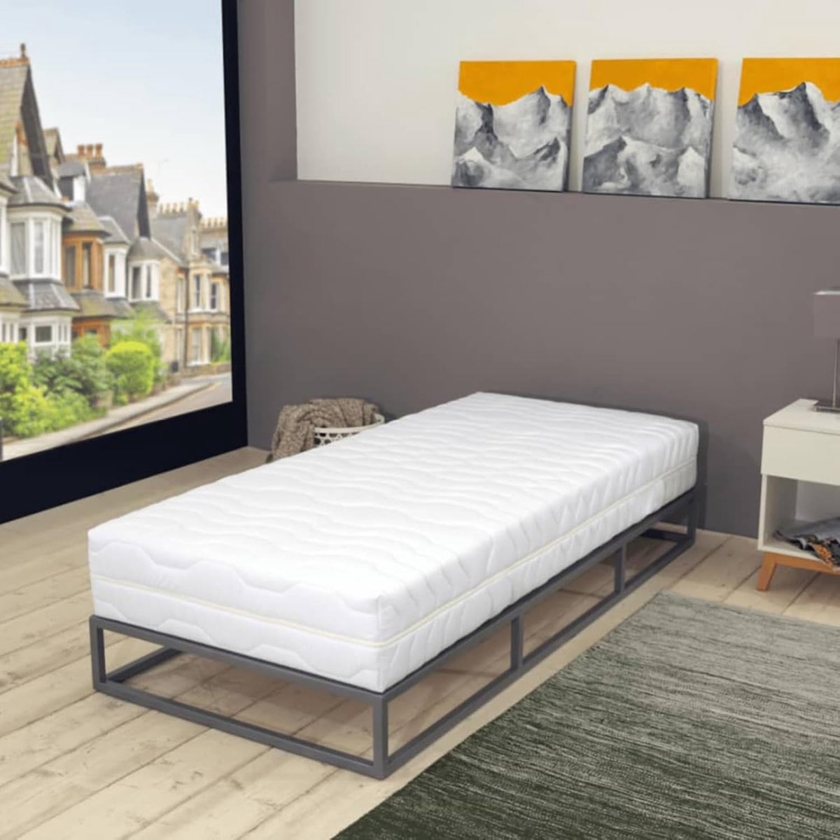 Pocketvering Matras - Slaapmatras Boxspring - Verkwikkende Nachtrust - 7 Zone Ondersteunin