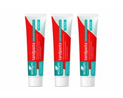 Ecosym Tandpasta Gebitsprothesen - 3 x 75 ml - Voordeelverpakking
