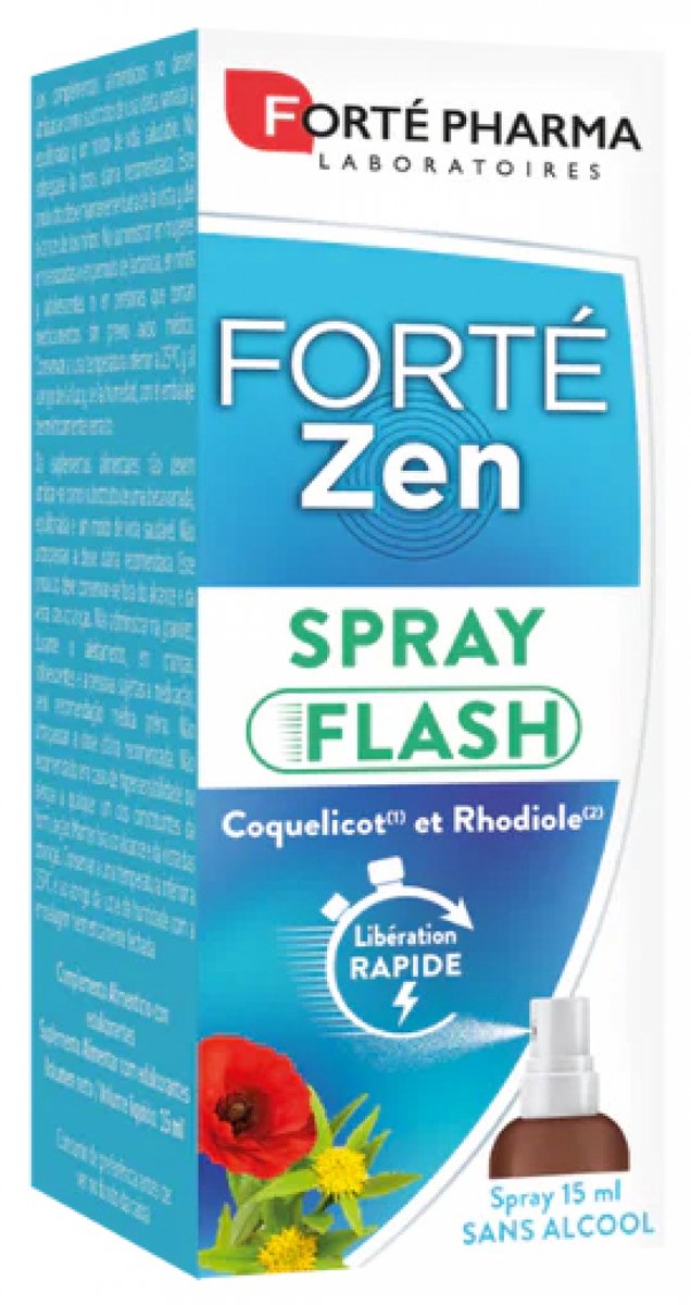 Forté Pharma Forté Zen Flash Spray Alcoholvrij 15ml