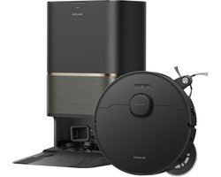 Dreame Robotstofzuiger L50s Pro Ultra - Robotstofzuiger met dweilfunctie - Automatisch Leegstation - 30.000 Pa zuigkracht - Geschikt voor huisdierharen - DryBoard - Zwart