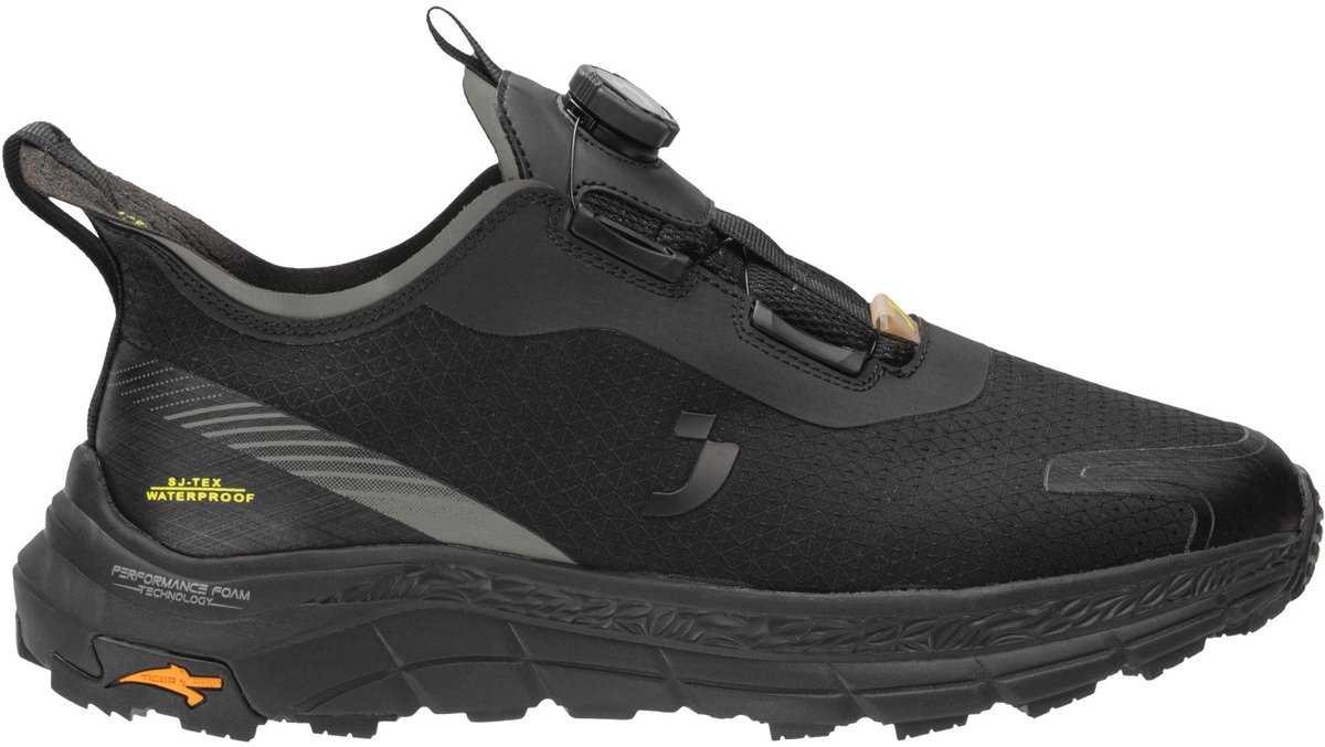 Safety Jogger lage wandelschoenen dames en heren Draaisluiting TLS Waterdichte ademende hikingschoenen met extra grip Waterproof trailschoenen voor lange wandelingen in de natuur Zwart