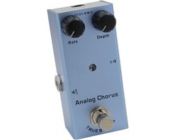 Gitaarpedaal Effecten - Gitaar Effector Reverb - Muziek Maken - Volledig Metalen Schaal - 92 x 52 x 42 mm
