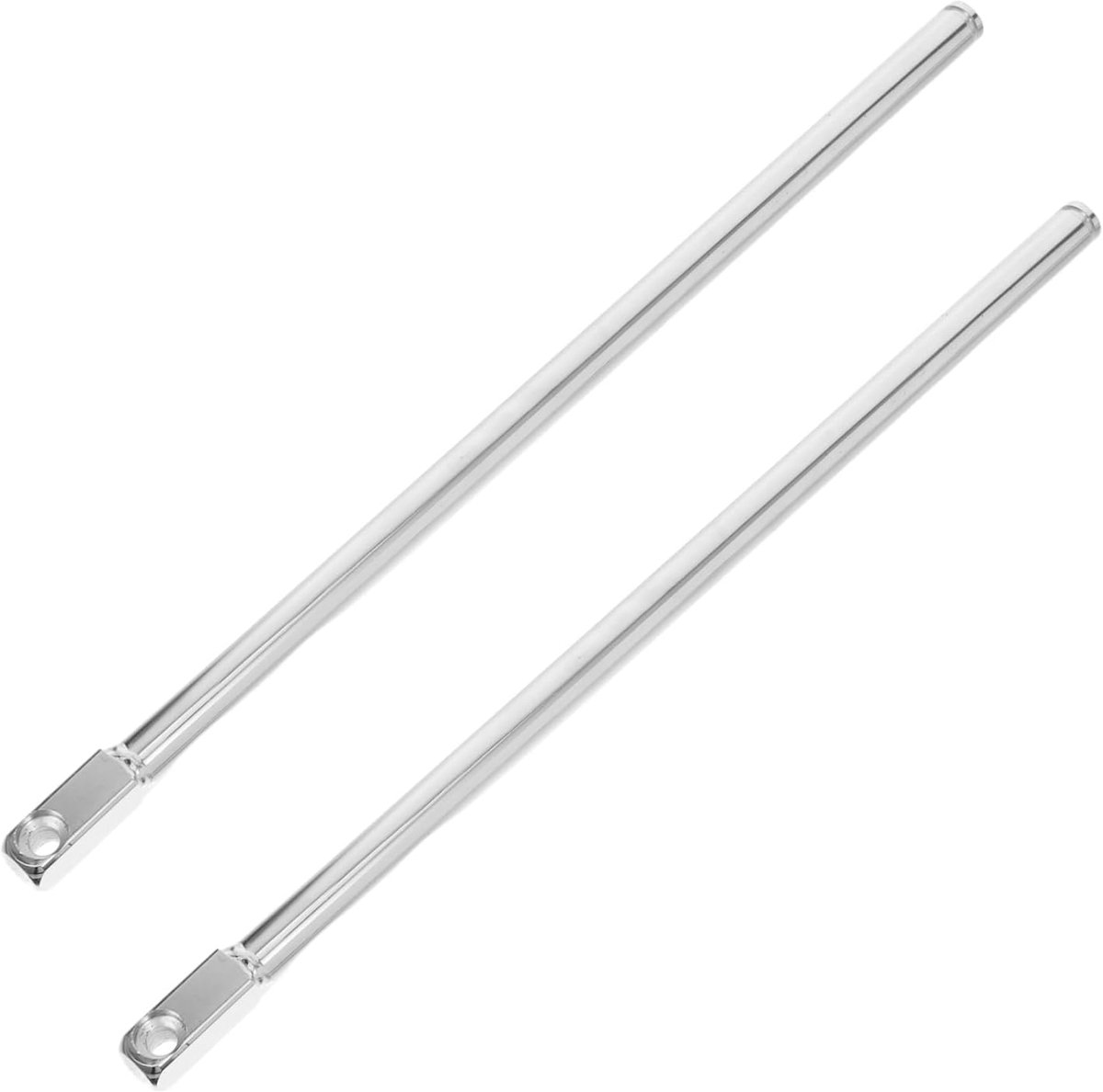 Verstelbare Voetsteun - Bureaustoel Voetensteun - Comfortabel Zitten - Schuifstang Mechanisme - 42 cm - Zilver