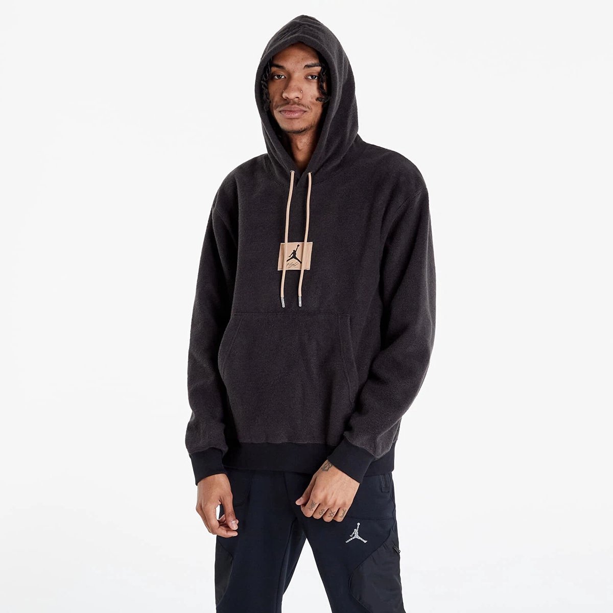 Nike Air Jordan Flight Heritage Pullover Graphic Hoodie Hoodie M – Jordan Lifestyle Zwart