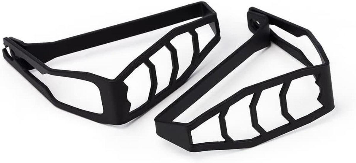 Motorfiets Knipperlicht Beschermers - Indicator Covers - Motor Beschermen - CNC Aluminium - Set van 2 - Zwart