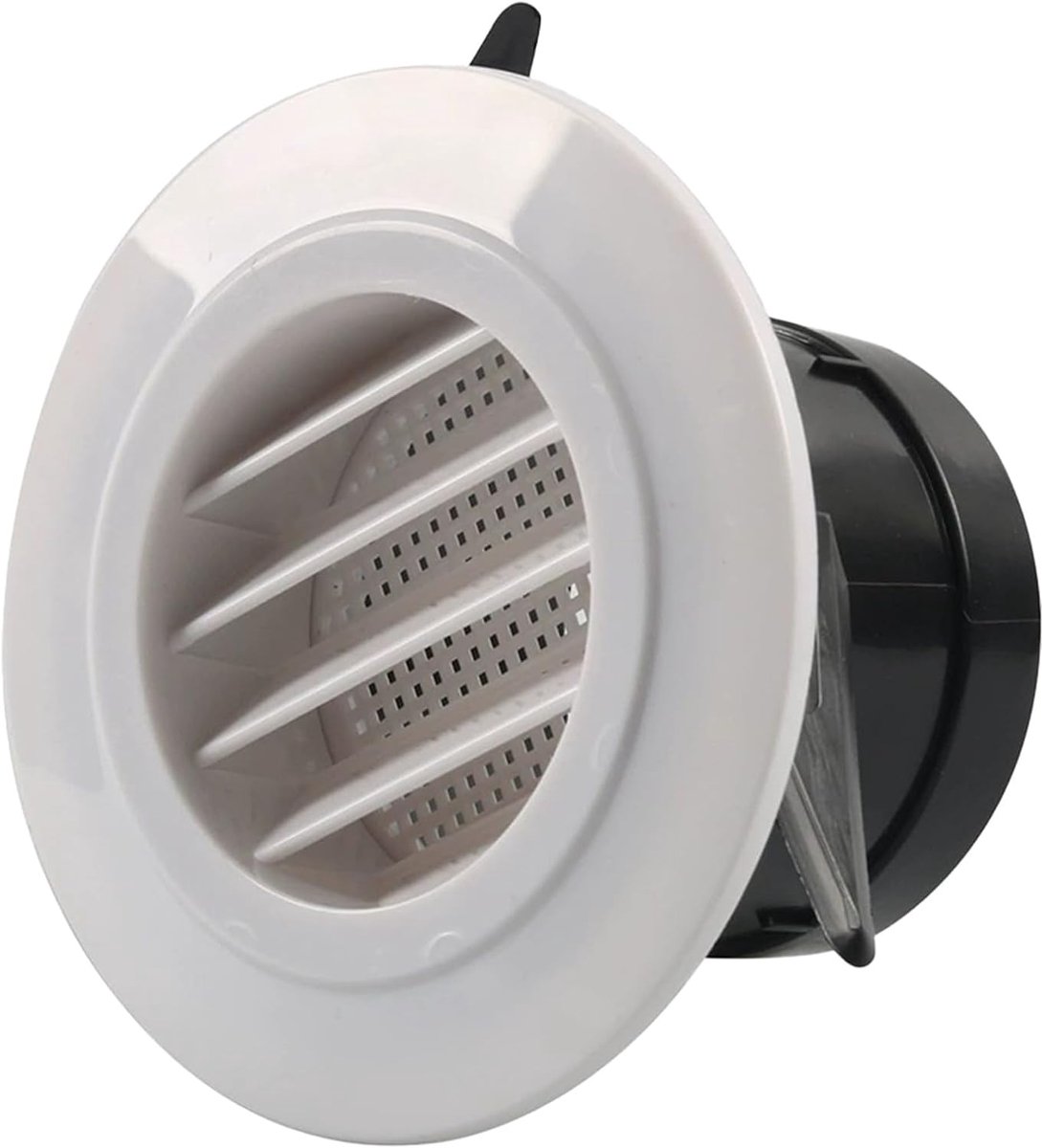 Camper Plafondrooster - Ventilatiedop Camper - Luchtstroom Beheersen - Gereedschapsvrij Systeem - 176 x 115 x 139 cm - Wit