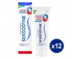 Sensodyne Gevoelige Tanden & Gencives Tandpasta Caring Mint – 12 × 75 ml