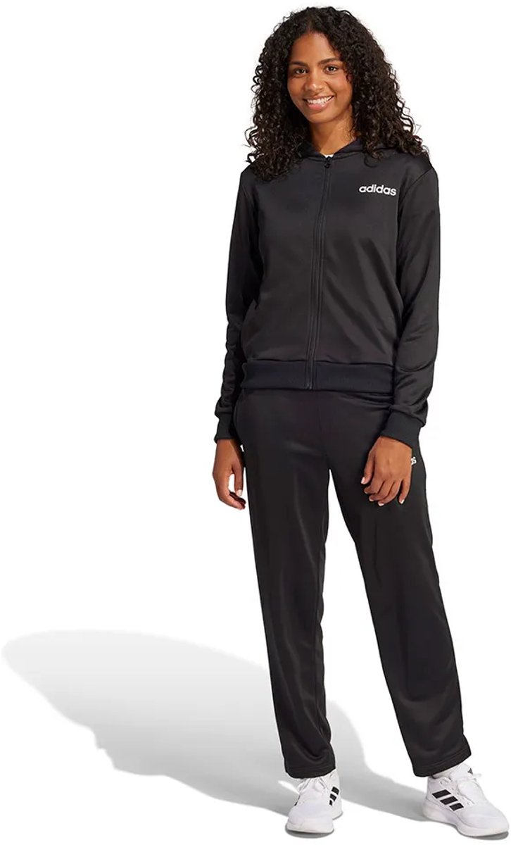 Adidas Essentials Linear Trainingspak Vrouw Zwart