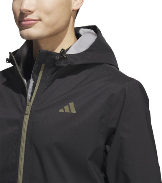 adidas Performance RAIN.RDY Jack - Heren - Zwart- S van adidas — afbeelding 2