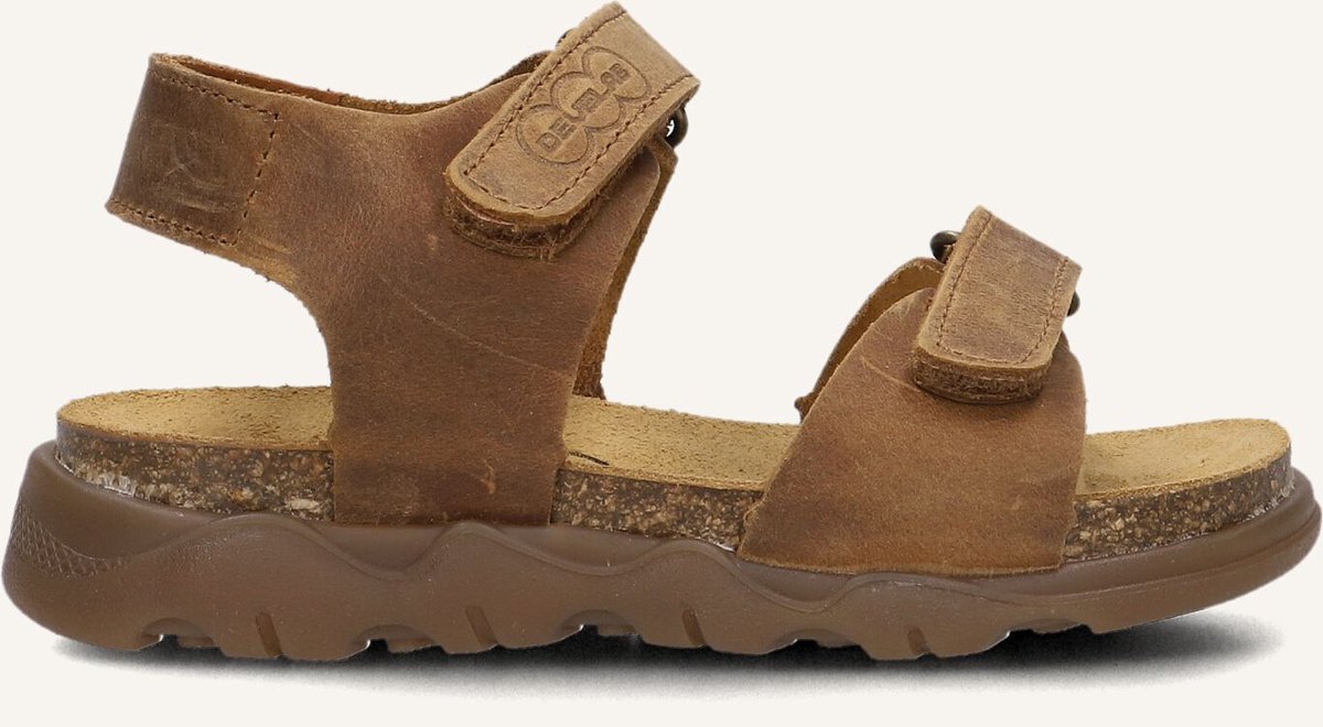 Develab 48399 Sandalen Unisex Cognac Bruin