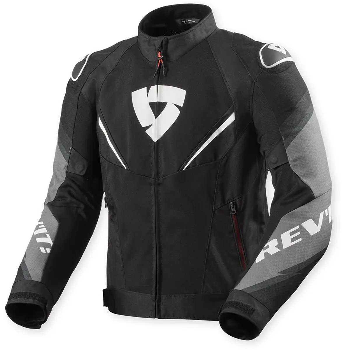 REV’IT! Quantum 3 Air Zwart Wit Motorjas - Maat L - Jas – foto 6