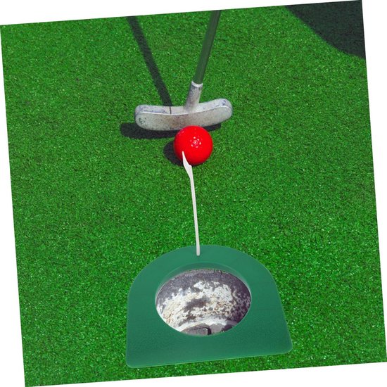 Golf Putting Cup Set - Golf Oefenbeker - Golfvaardigheden Verbeteren - Met Vlag - 17 x 17 x 1.3 cm van GOLF — afbeelding 2