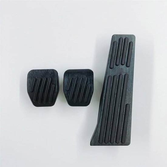 Auto Pedaal Hoesjes - Voetpedaal Covers - Sportieve Look - Antislip Oppervlak - 50 x 10 cm - Zwart — afbeelding 3