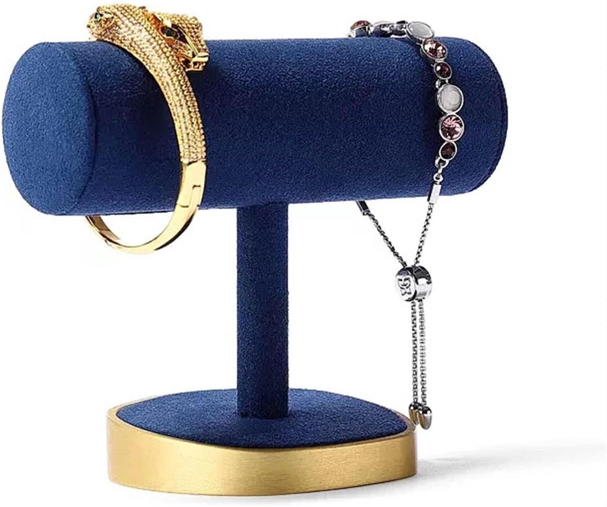 Sieraden Toren - Juweliersstandaard Organizer - Sieraden Presenteren - Drijvende T-Bars - 1 Toren - Blauw