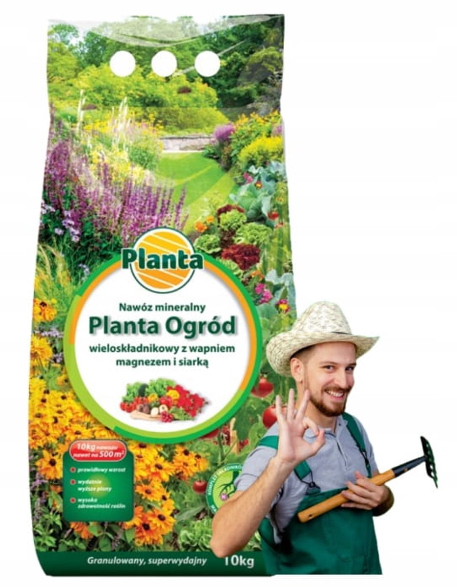 Planta Serie - Minerale Universele Meststof - 10kg - Veelzijdig Gebruik - Met Magnesium en Zwavel