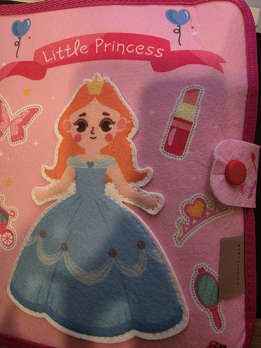 Baby Sonrisa Montessori Activiteitenboek Roze - Educatief Speelgoed Voor Meisjes Vanaf 1 Jaar - Speelgoed - Cadeau Meisje - Kleur Roze — afbeelding 7