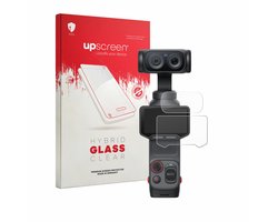 upscreen - Screenprotector voor Insta360 Luna Ultra (Display + Lens) - Folie Beschermfolie Beschermglas transparant