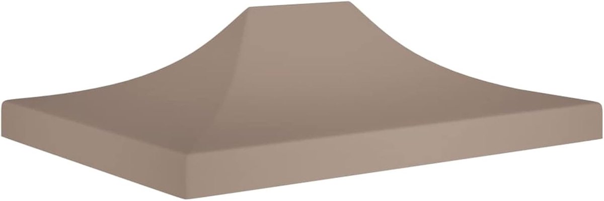Feesttent Dak - Tuin Overkapping - Buiten Feesten - UV Waterbestendig - 4 x 3 m - Taupe