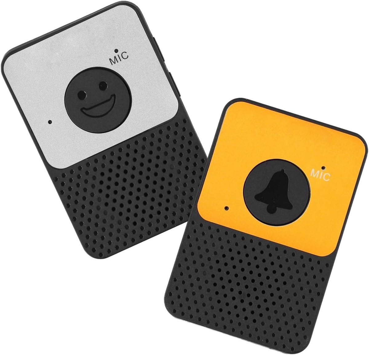 Draadloos Intercom Systeem - Deurbel Communicatie - Bezoekers Ontvangen - Handsfree Full Duplex - 300 Meter Bereik - Zwart