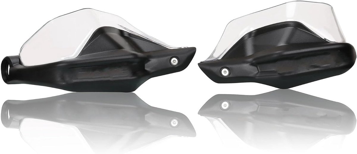 Motor Handkappen - Handkappen Motorfiets - Bescherming Motorrijden - Aerodynamisch Ontwerp - Set van 2 - Transparant