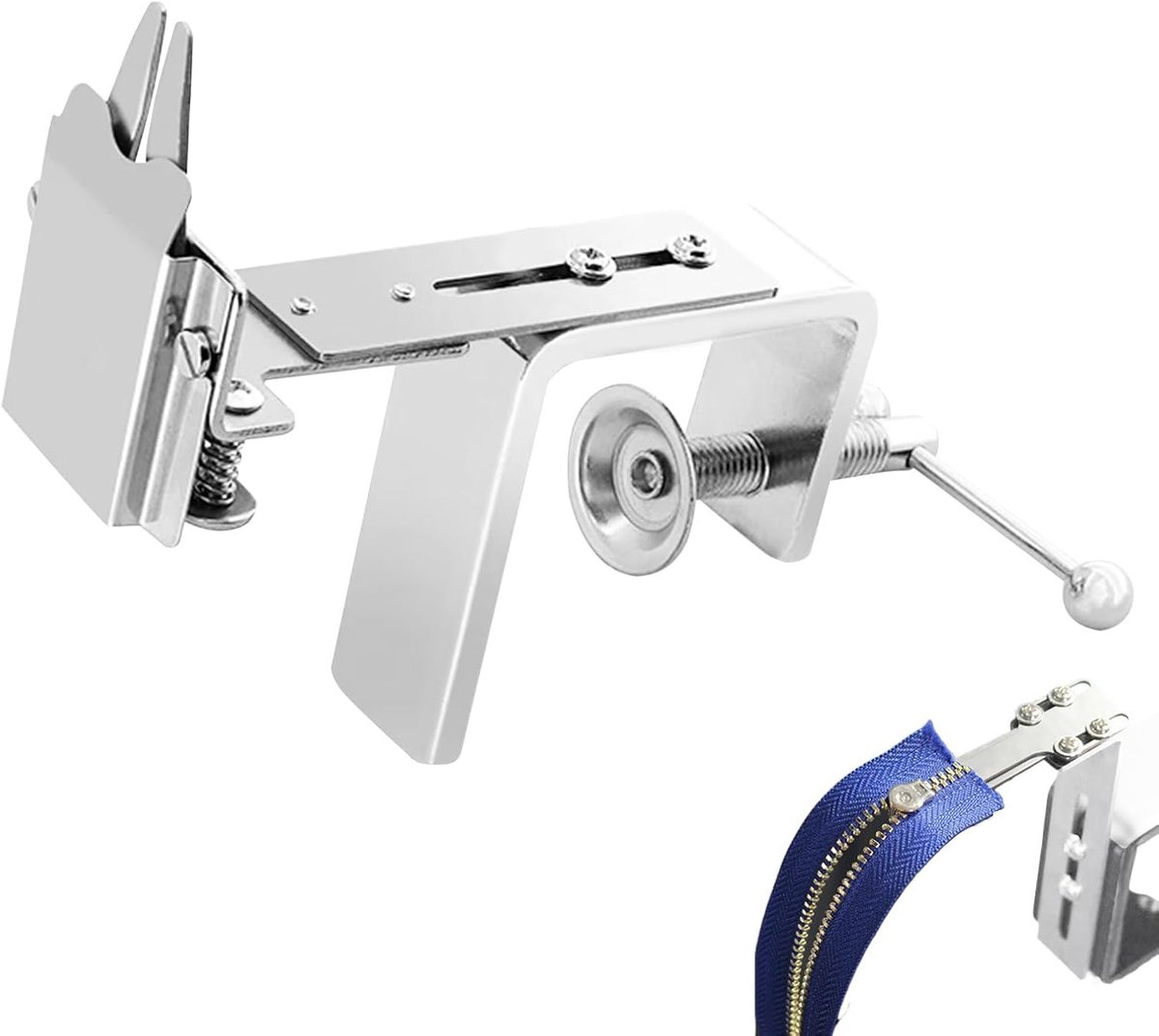 Rits Tool - Rits Installer - Kleding Repareren - Snelle Installatie - 19.99 cm - Zilverkleurig