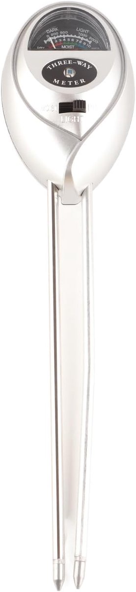 Bodem Tester - Vochtigheid Meter - Planten Verzorgen - 3-in-1 Functie - 26 cm - Groen