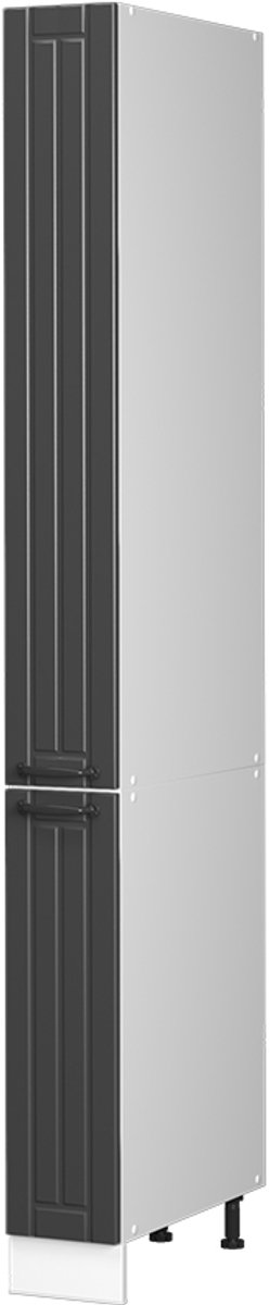 Vicco Apotheekkast Fame-Line, Donkergrijs/Wit, 20 cm