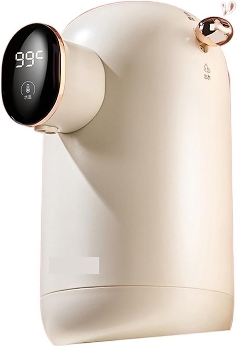 Mini Waterdispenser - Direct Warm Water - Snel Drankjes Maken - 3 Seconden Verwarming - Compact Formaat - Wit