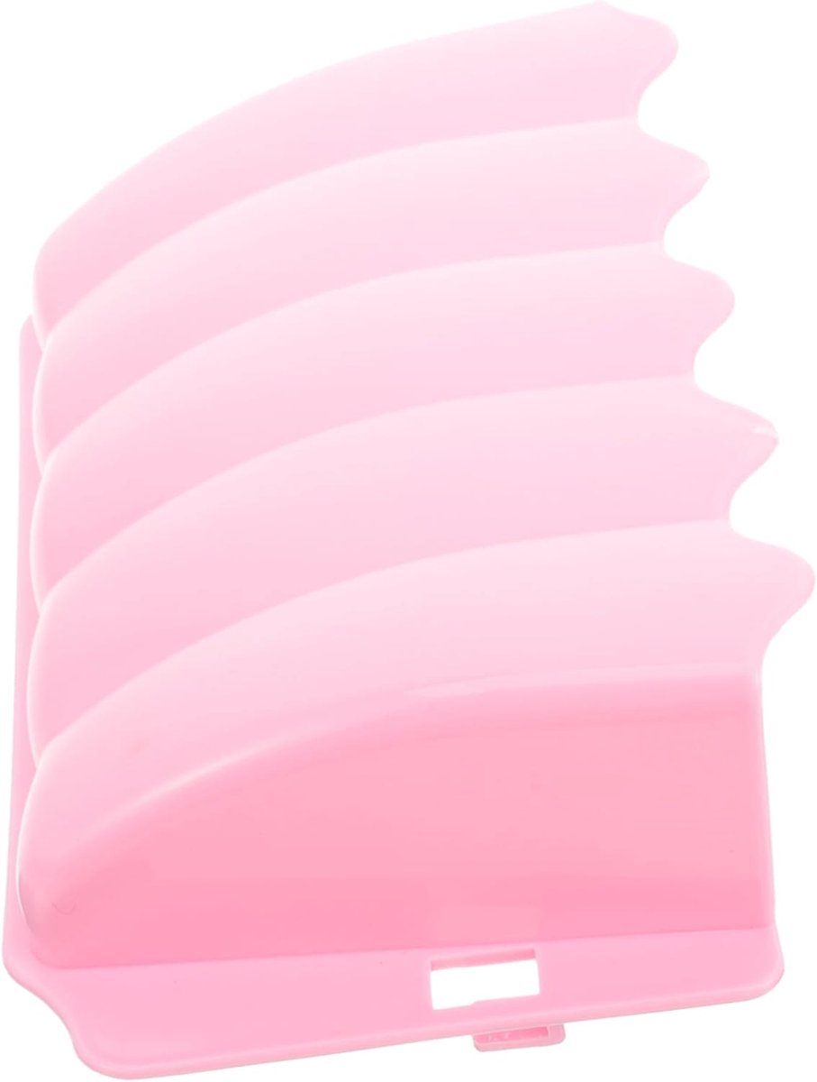 Hooi Dispenser - Voerbak Kleine Dieren - Netjes Voeren - Ruimtebesparend Ontwerp - 24.5 cm Lengte - Roze