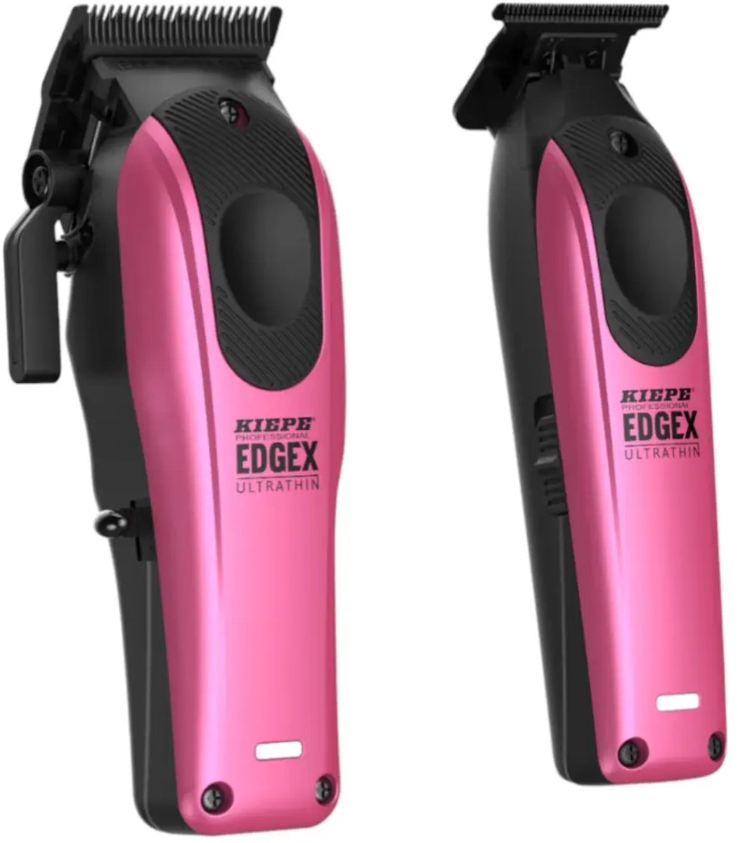 Kiepe EdgeX Ultrathin Combo Set Pink- Tondeuse en Trimmer Set - Draadloos - Zero-Gap - 0,1 mm
