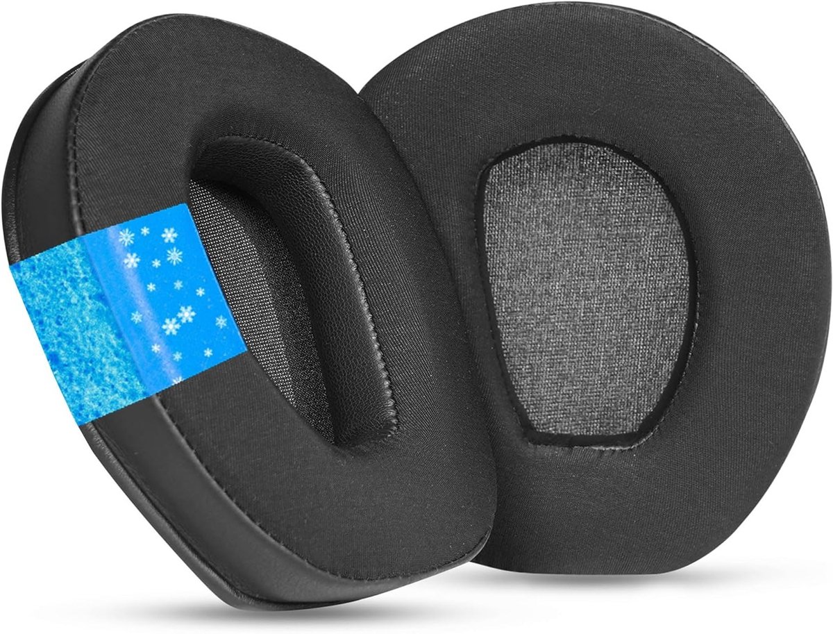 Comfortabele Cooling Gel Oorkussens voor Draadloze Hoofdtelefoons - Vervangende Oorkussens met IJszijde en Extra Dikte voor Optimale Geluidsisolatie en Langdurig Gebruik
