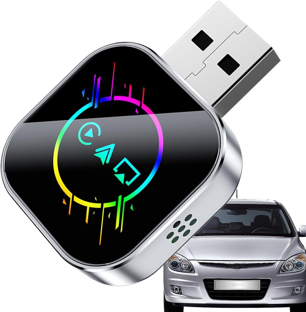 Draadloze Auto Adapter - Plug Play Converter - Navigatie Muziek Streaming - Moeiteloze Connectiviteit