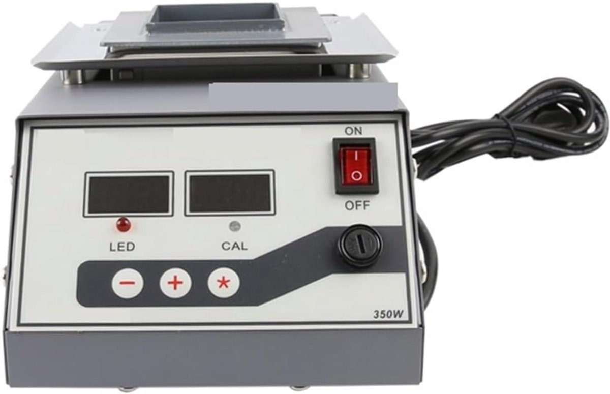 Soldeerpot Oven - Tin Oven - Metalen Smelten - Intelligente Temperatuurregeling - 350W - Zilver