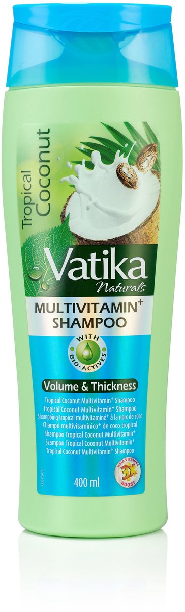 Vatika Naturals Multivitamine Shampoo Kokos 400 ml