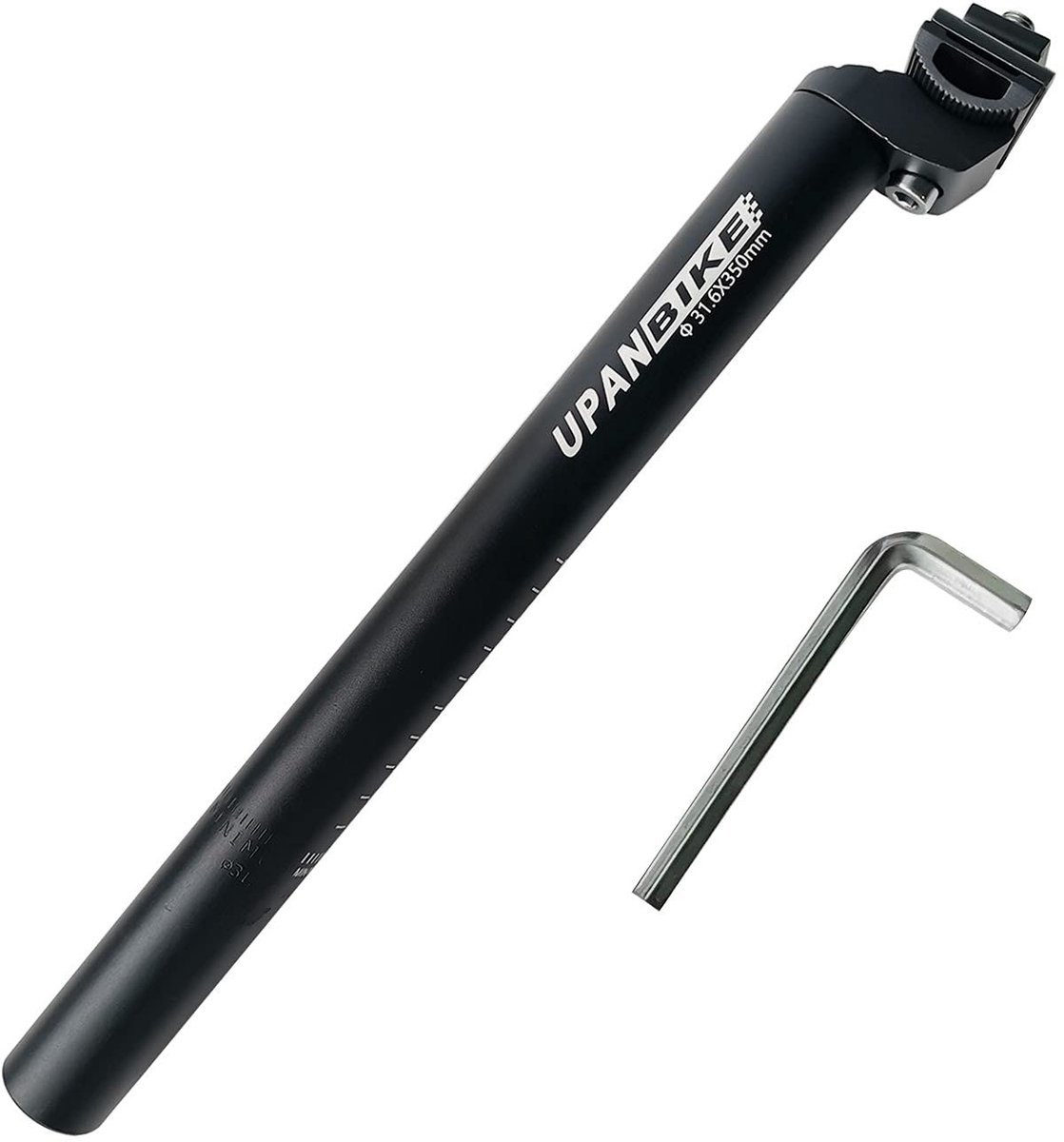 Solidchoice - Aluminium Verstelbare Zadelpen 350 mm met Micro Verstelling