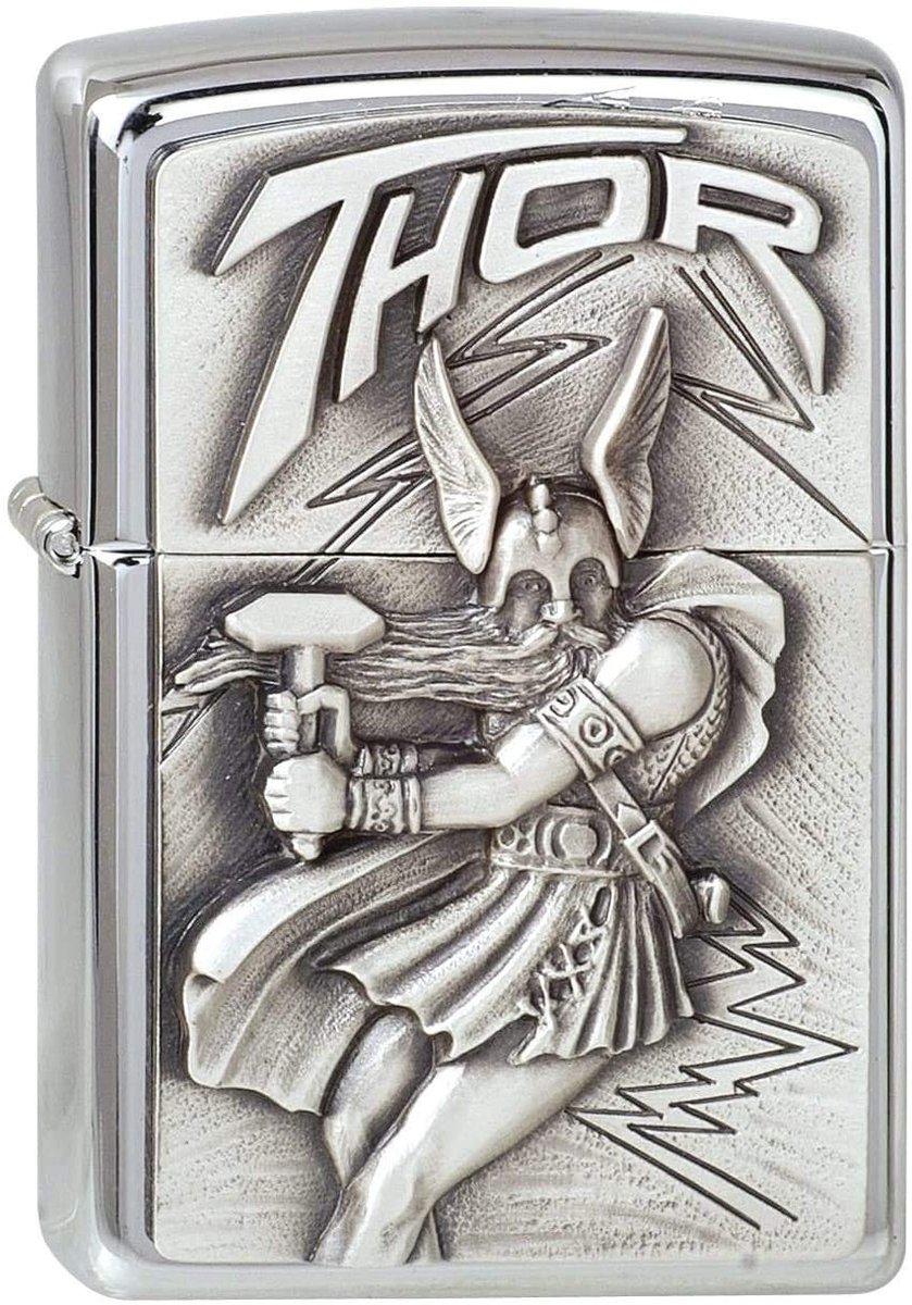 Solidchoice - Robuuste Lighter met Viking Thor Logo