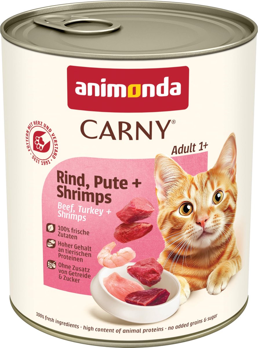 Solidchoice - Natuurlijke Natvoeding voor Volwassen Katten, 6 x 100 g