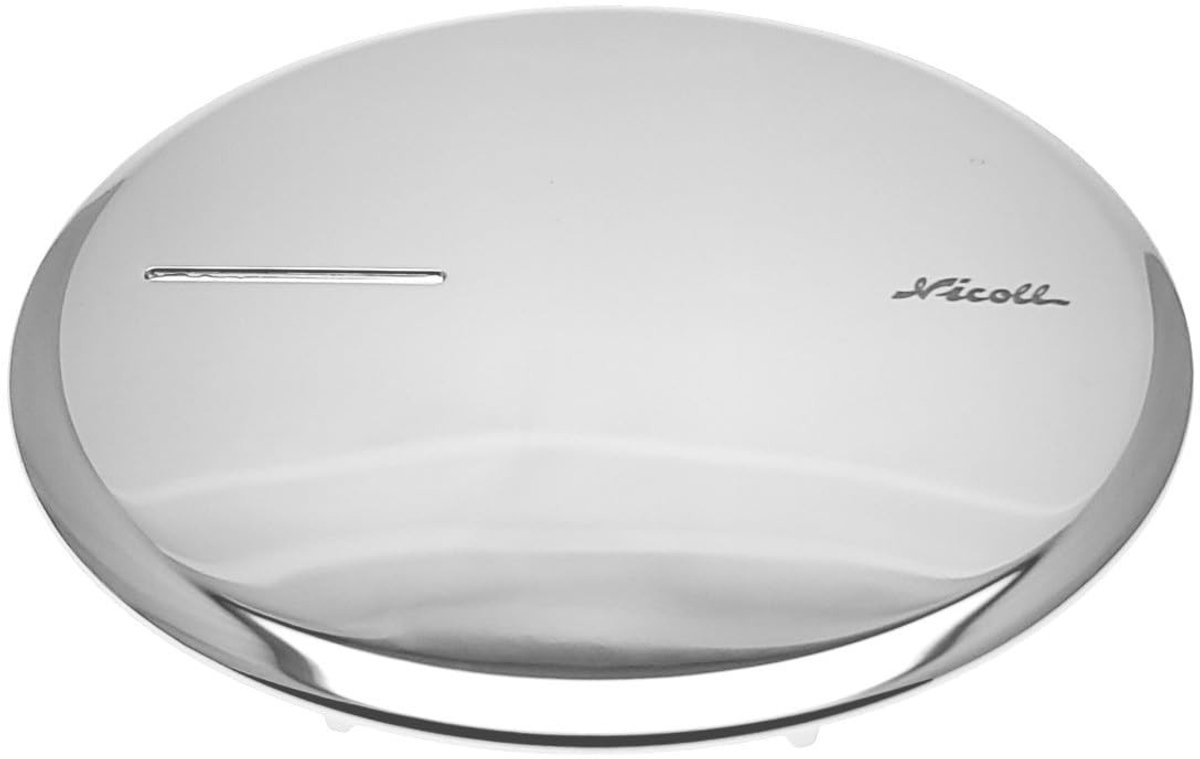 Solidchoice - Doucheafvoer Deksel van Chroom voor Turboflow 90 mm