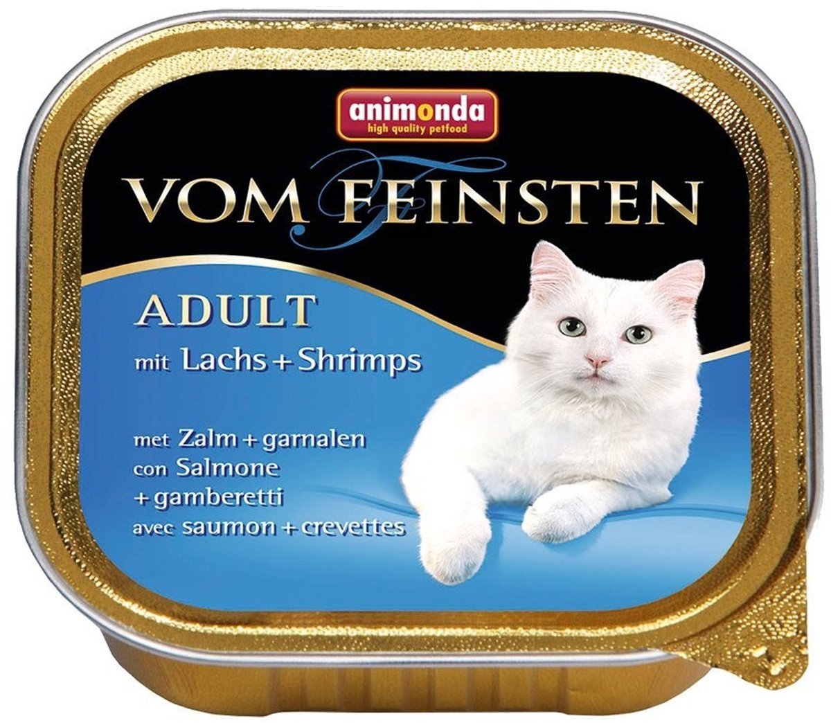 Solidchoice - Natvoer voor Volwassen Katten met Zalm en Garnalen