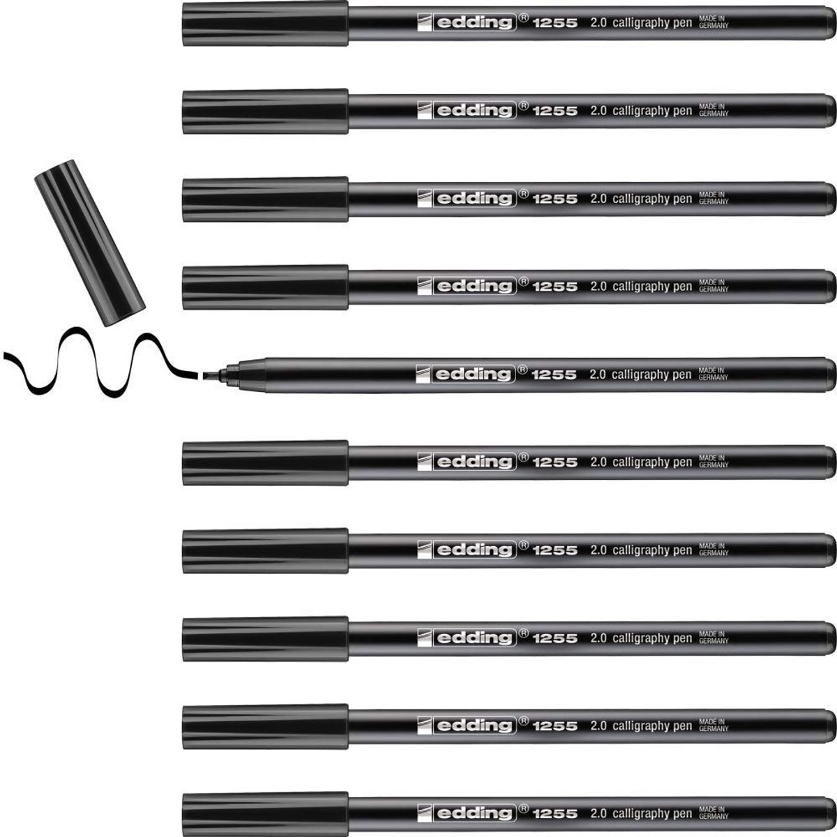 Solidchoice - Set van 10 Calligraphie Markers voor Handlettering en Creatief Schrijven