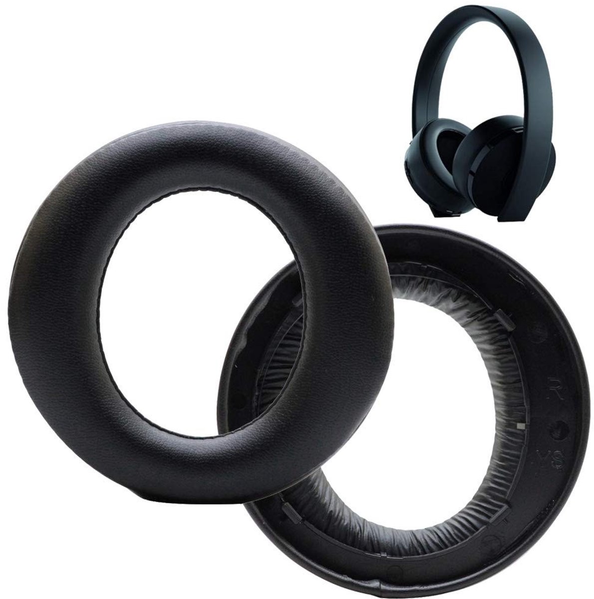 Solidchoice - Vervangende Oorkussens voor PS4 Gold Wireless Hoofdtelefoon