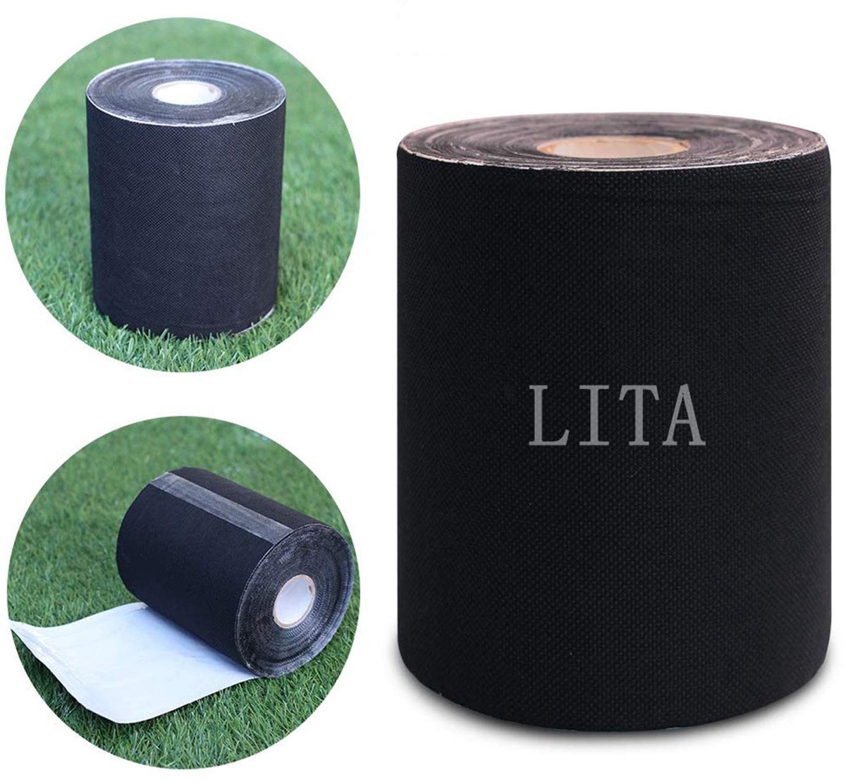 Solidchoice - Zelfklevende Kunstgras Tape voor Verbinding van Nepproducten (15cm x 5m)