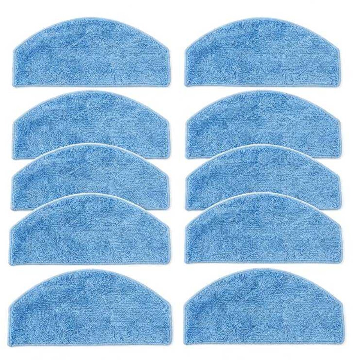 Vervanging Wasbare Mop Doek voor Robot Stofzuiger - 4/10 Pack Accessoires - Geschikt voor Tikom G8000 Pro en Honiture G20