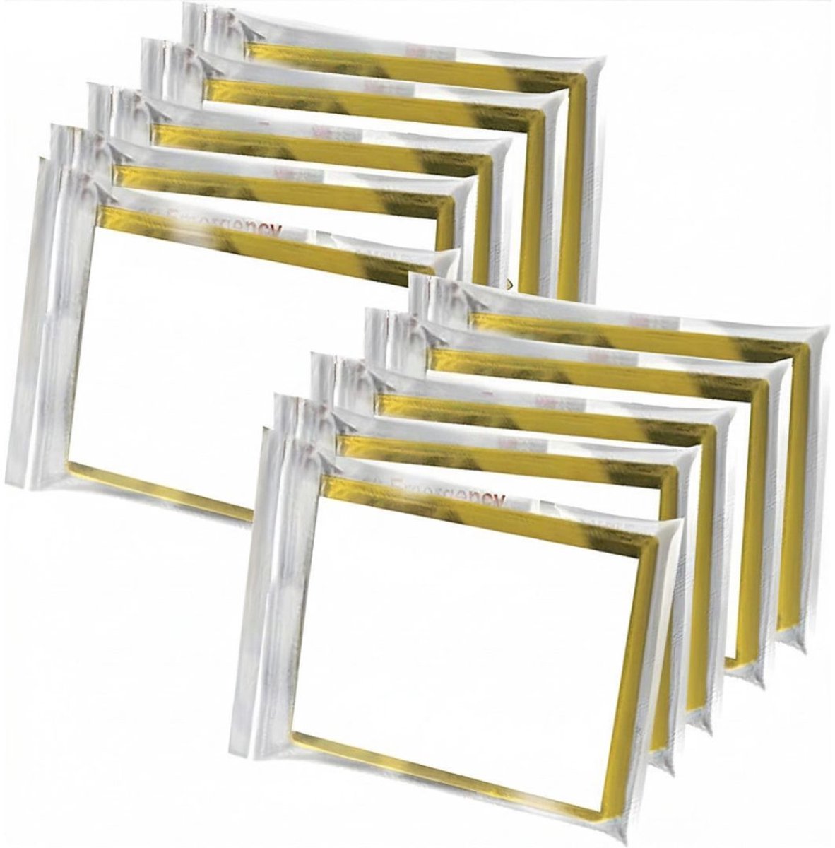 KIRA® Nooddeken - Reddingsdeken - Isolatiedeken - Goud - 210cm x 160cm x 1cm