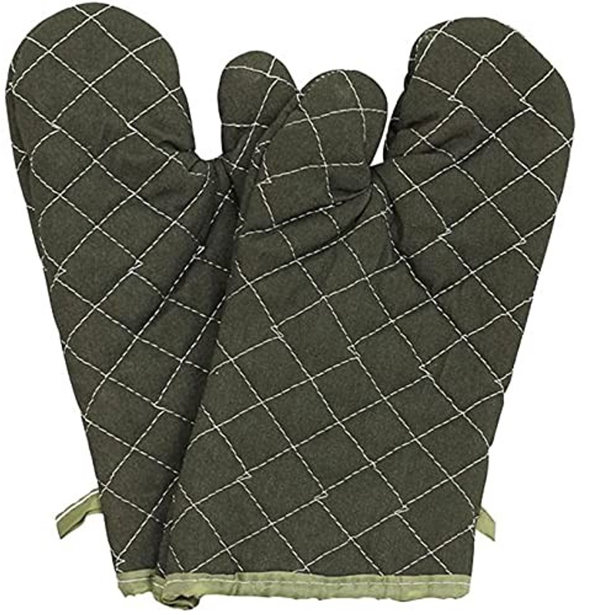Solidchoice - Grote Katoenen Keukenhandschoenen met Warmte-isolatie
