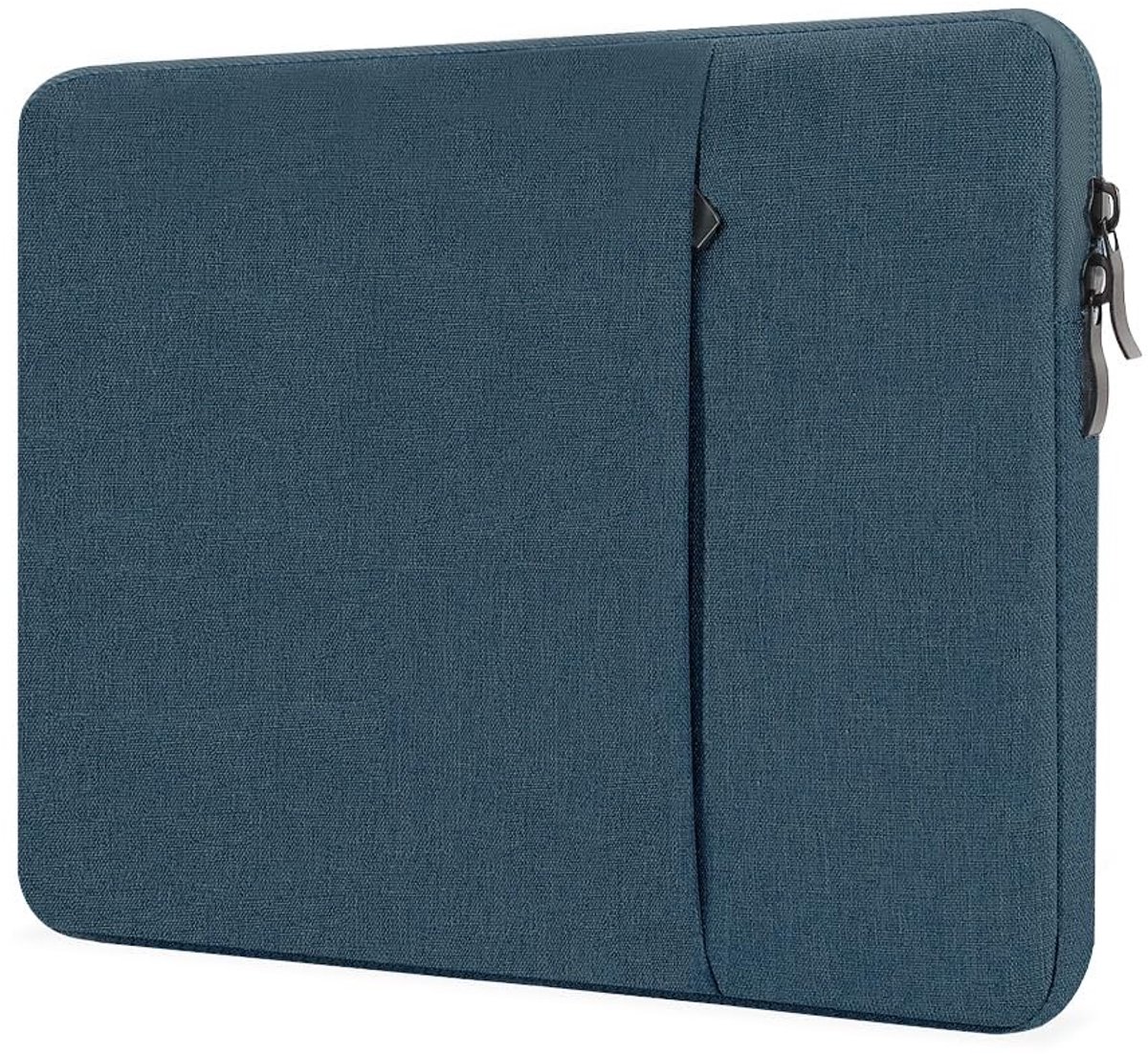 Solidchoice - Laptop Sleeve voor 15 Inch MacBook Air, Navy Blue met Accessoirevak