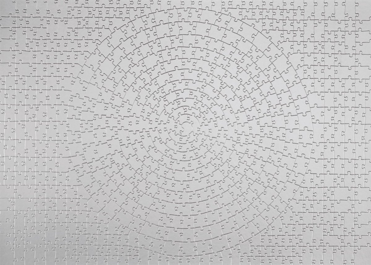 Solidchoice - Puzzel 654 Stukjes: Krypt Zilver