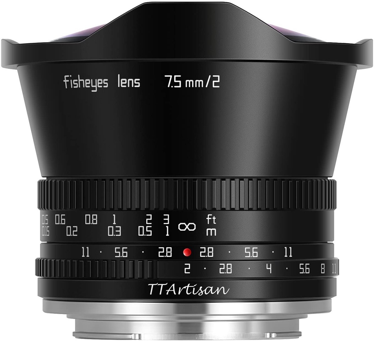 Solidchoice - 7.5mm F2 APS-C Fisheye Lens voor Nikon Z Mount