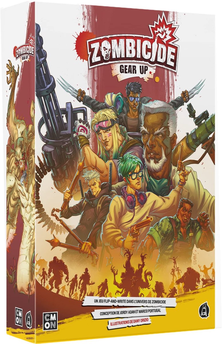 Solidchoice - Zombicide Gear Up! Coöperatief Bordspel